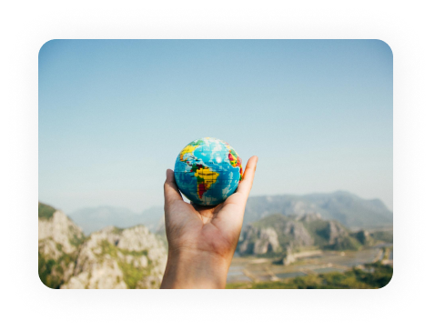 Worker drawing on plans